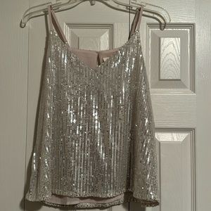 Vine & Love Sequin Tank